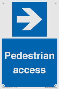Pedestrian access